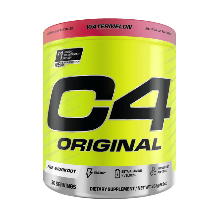 C4 Original Pre Workout Powder Watermelon 30 serves Wicked NRG