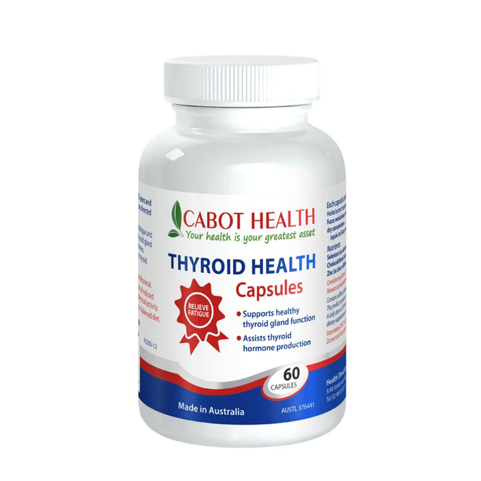 Cabot Health Thyroid Health 60 capsules Wicked NRG