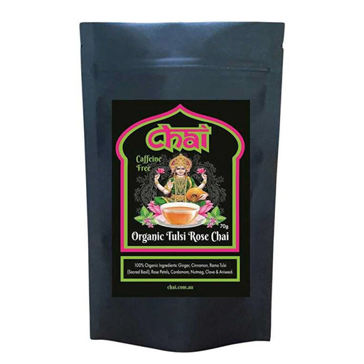 Chai Organic Tulsi Rose Chai 70g Wicked NRG
