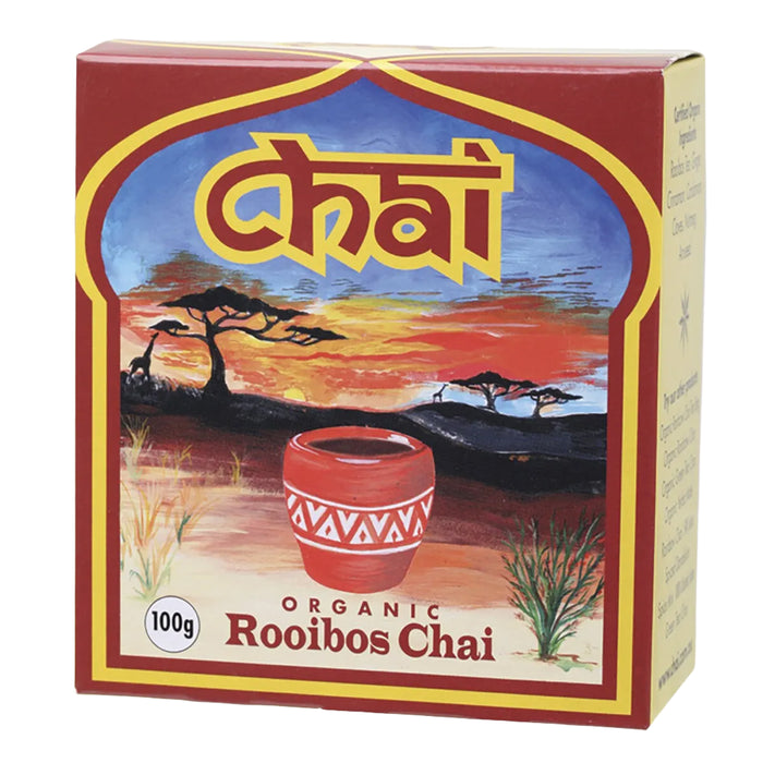 Chai Tea Organic Rooibos Chai 100g Wicked NRG