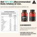 Chief Iron + C 120 Capsules Nutritional Panel Wicked NRG