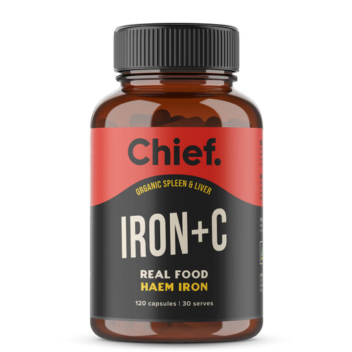 Chief Iron + C 120 Capsules Wicked NRG