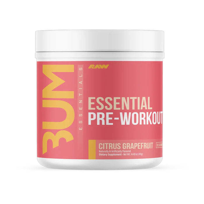 Core Nutritional CBUM  Essential Pre-Workout Citrus Grapefruit 30 Serves Wicked NRG