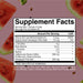 Core Nutritional CBUM  Essential Pre-Workout Sour Watermelon 30 Serves Nutritional Panel Wicked NRG