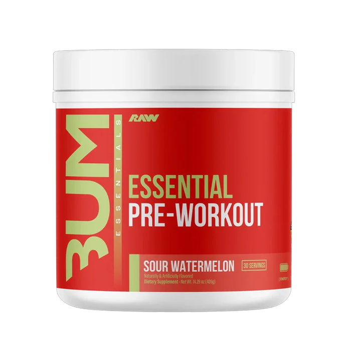 Core Nutritional CBUM  Essential Pre-Workout Sour Watermelon 30 Serves Wicked NRG