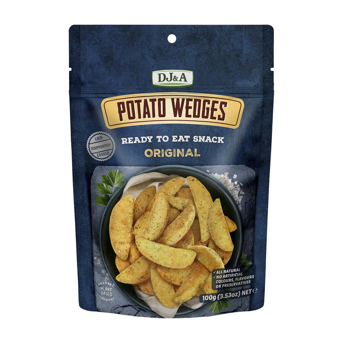 DJ&A Potato Wedges Original 100 Grams Wicked NRG