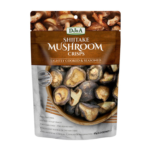 DJ&A Shiitake Mushroom Crisps 65g Wicked NRG