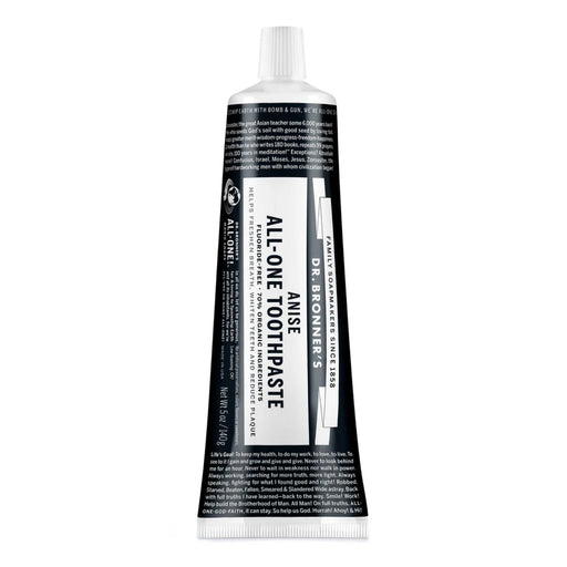 Dr. Bronner's All-One Toothpaste Anise 140g Wicked NRG