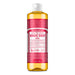 Dr. Bronner's Pure-Castile Magic Soap Liquid Rose 473ml Wicked NRG