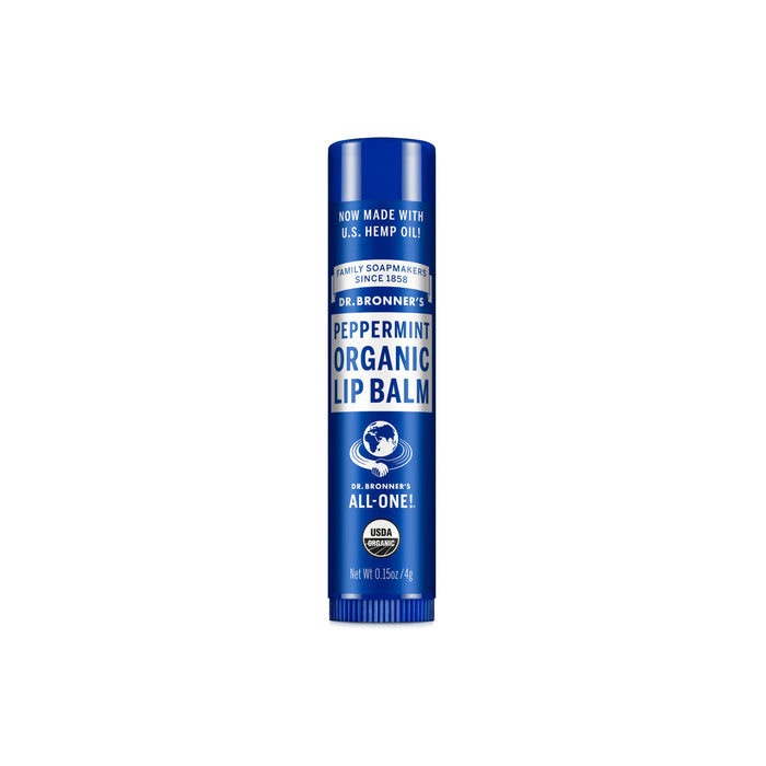 Dr. Bronner's Organic Lip Balm Peppermint Wicked NRG