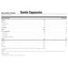 Dymatize ISO 100 Dunkin Cappuccino 620g 20 Serves Nutritional Panel Wicked NRG