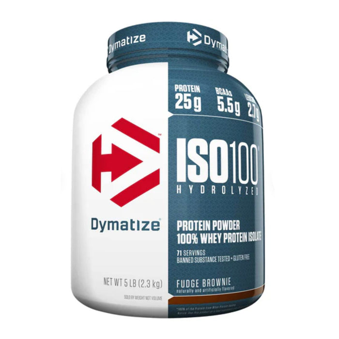 Dymatize ISO 100 Fudge Brownie 5lb 71 Serves Wicked NRG