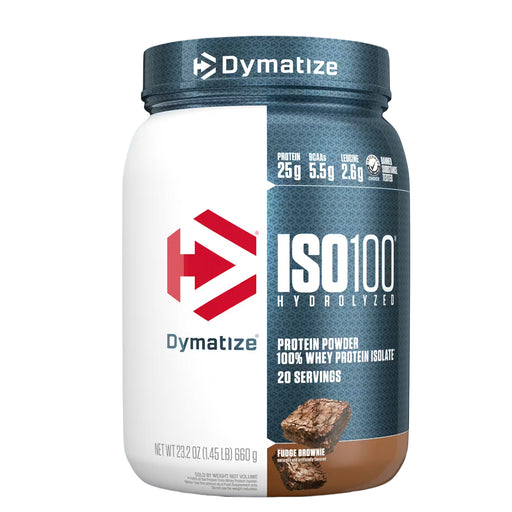 Dymatize ISO 100 Fudge Brownie 660g 20 Serves Wicked NRG