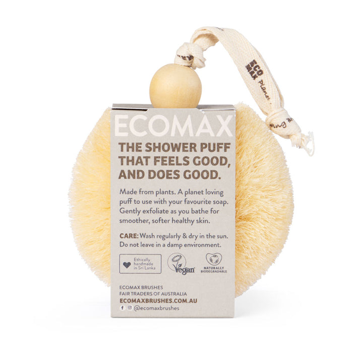 ECOMAX Shower Puff Sand Back Wicked NRG