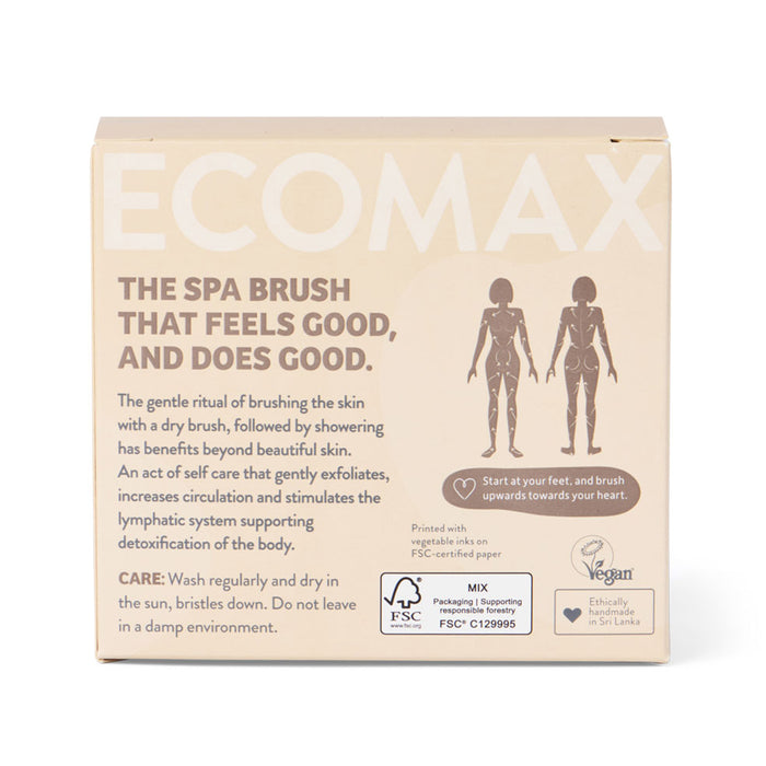 ECOMAX Spa Round Brush Back Wicked NRG