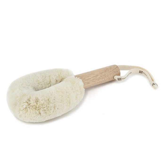 ECOMAX Spa Soft Jute Body Brush - White B Wicked NRG