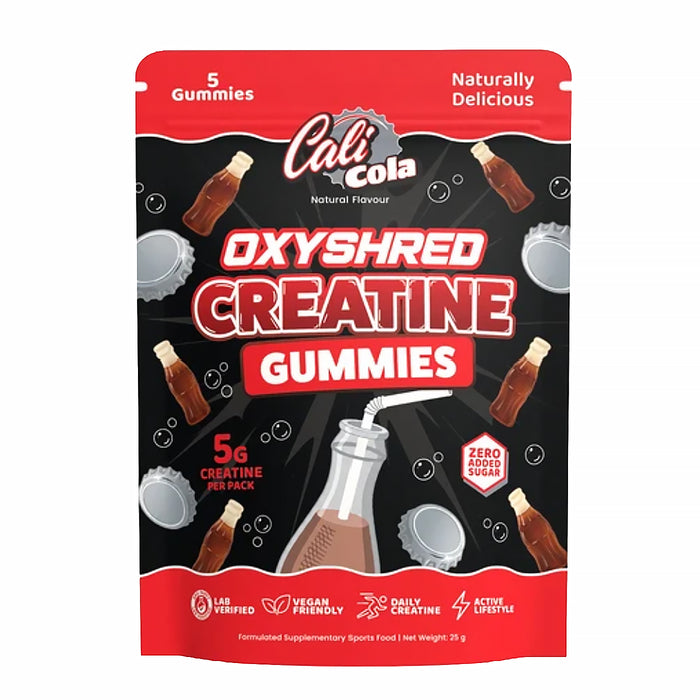 EHP Labs OxyShred Creatine Gummies Cali Cola 5 Gummies Wicked NRG