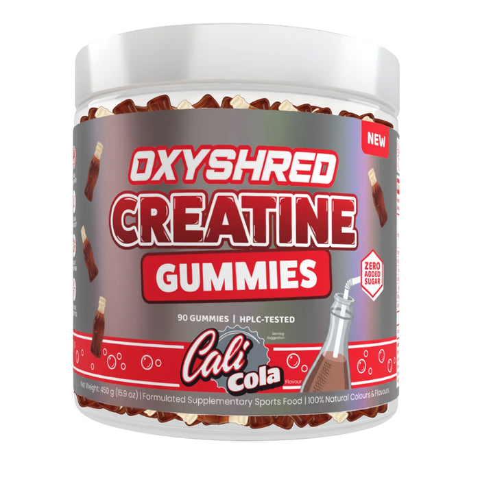 EHP Labs OxyShred Creatine Gummies Cali Cola 90 Gummies Wicked NRG