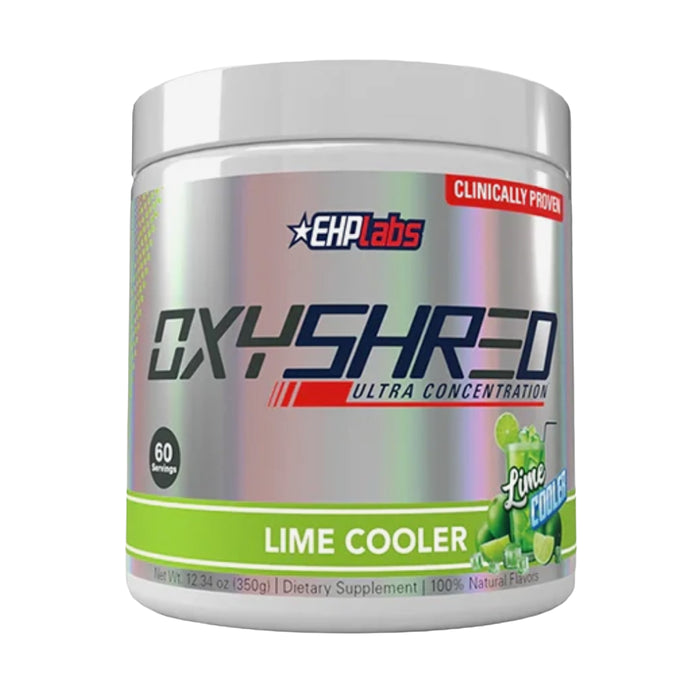 EHP Labs OxyShred Ultra Concentration Lime Cooler 40 serves 317g Wicked NRG