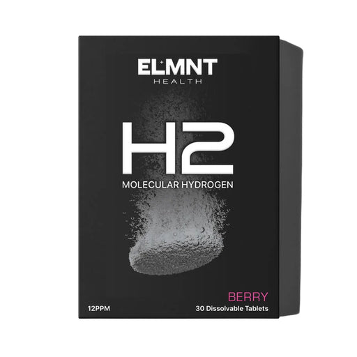ELMNT Health H2 Molecular Hydrogen Water Tablets Berry 30pk a Wicked NRG