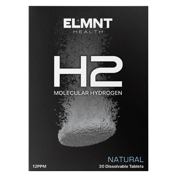 ELMNT Health H2 Molecular Hydrogen Water Tablets Natural 30pk Wicked NRG