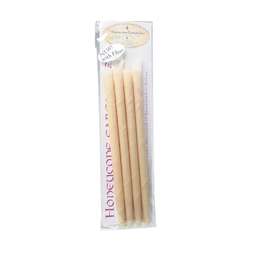 Ear Candles with Filter 100% Unbleached Cotton 4pk Wicked NRG