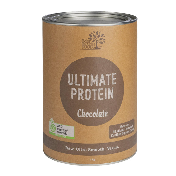 Eden Health Foods Ultimate Protein (Chocolate) 400g Benefits Wicked NRG Health Foods Darwin