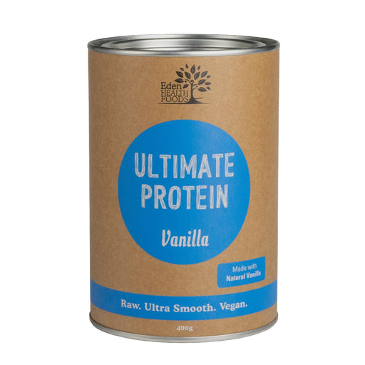 Eden Health Foods Ultimate Protein (Vanilla) 400g Benefits Wicked NRG Health Foods Darwin