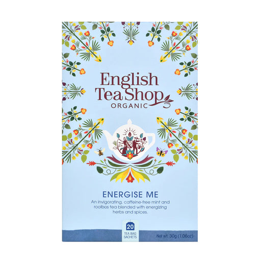 English Tea Shop Energise Me Organic Tea 20 Tea Bags Wicked NRG