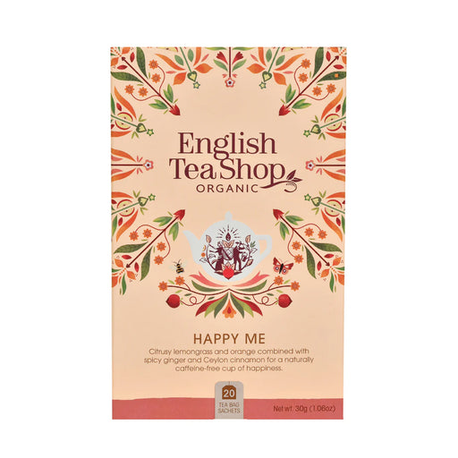 English Tea Shop Happy Me Organic Tea 20 Tea Bags Wicked NRG