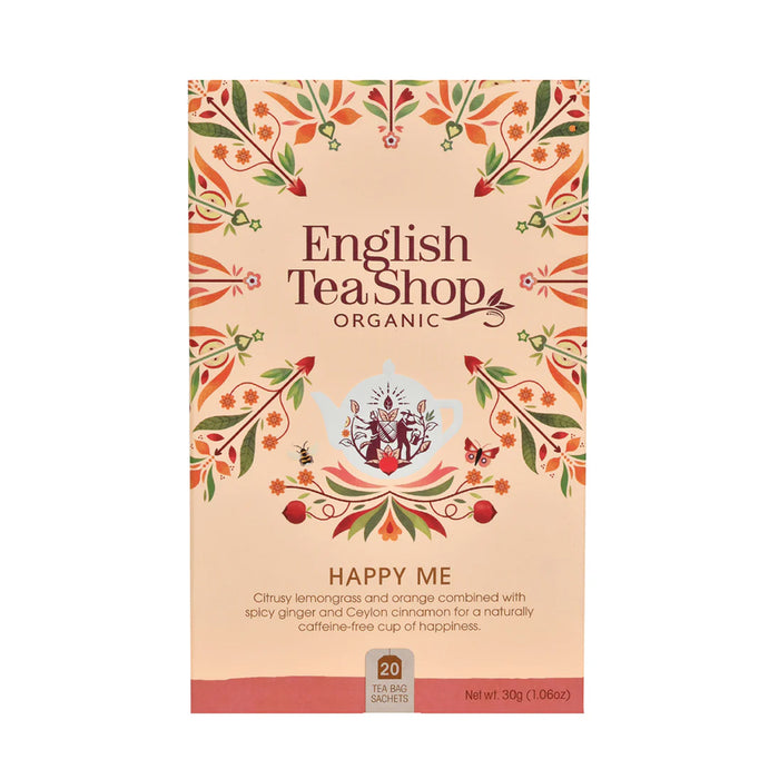 English Tea Shop Happy Me Organic Tea 20 Tea Bags Wicked NRG
