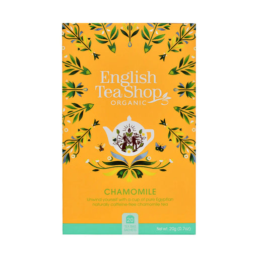 English Tea Shop Organic Chamomile - 20 Tea Bags Wicked NRG