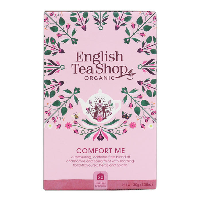 English Tea Shop Organic Wellness Tea Comfort Me 20 Sachets Wicked NRG