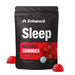 Enhancd Sleep Gummies Raspberry,  60 gummies, Wicked NRG