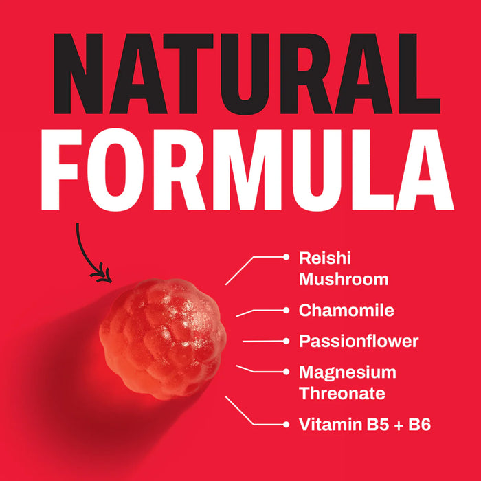 Enhancd Sleep Gummies Raspberry,  60 gummies, benefits Wicked NRG
