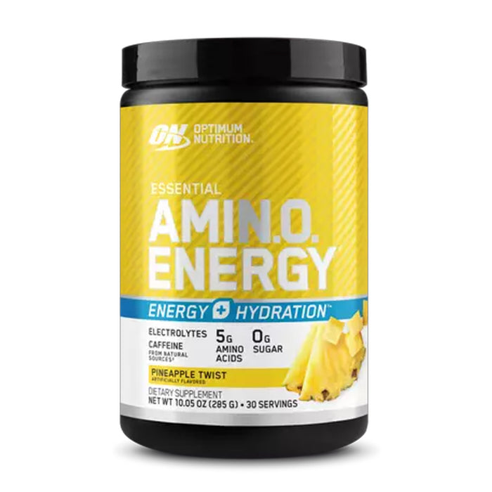 Essential AMIN.O. Energy, Pineaple Twist, 30 serves, 285 Grams, Wicked NRG