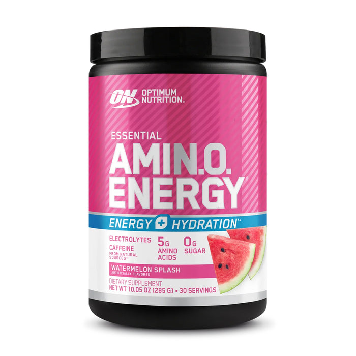 Essential AMIN.O. Energy, Watermelon Splash, 30 serves, 285 Grams, Wicked NRG