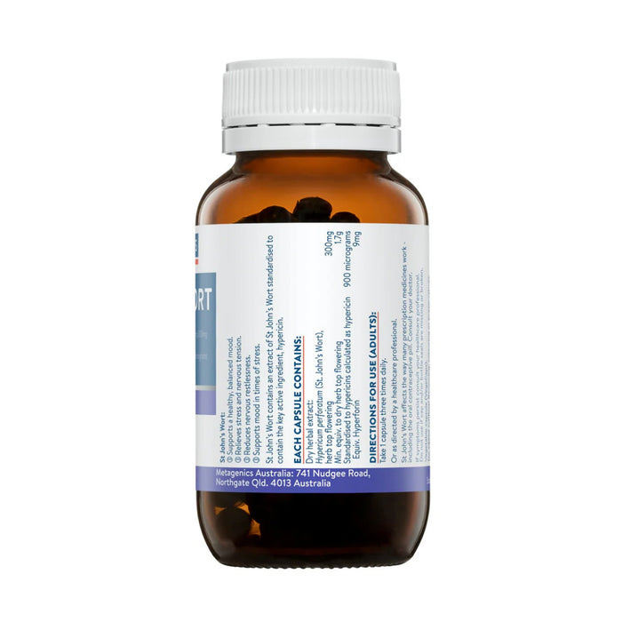 Ethical Nutrients St John's Wort 60 Capsules Ingredients Wicked NRG