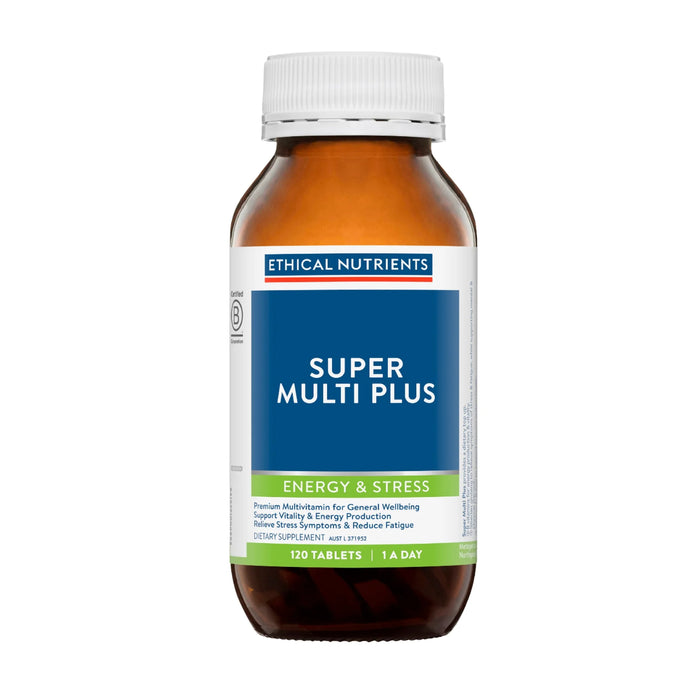 Ethical Nutrients Super Multi Plus 120 Tablets Wicked NRG
