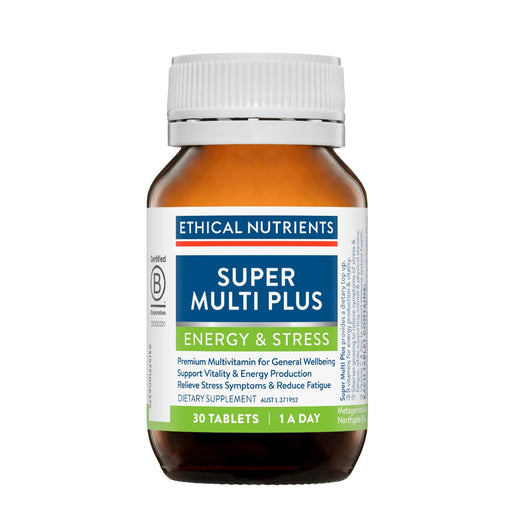 Ethical Nutrients Super Multi Plus 30 Tablets Wicked NRG
