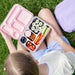 Ever Eco 5 Compartment Stainless Steel Bento Box - Sorbet c Wicked NRG