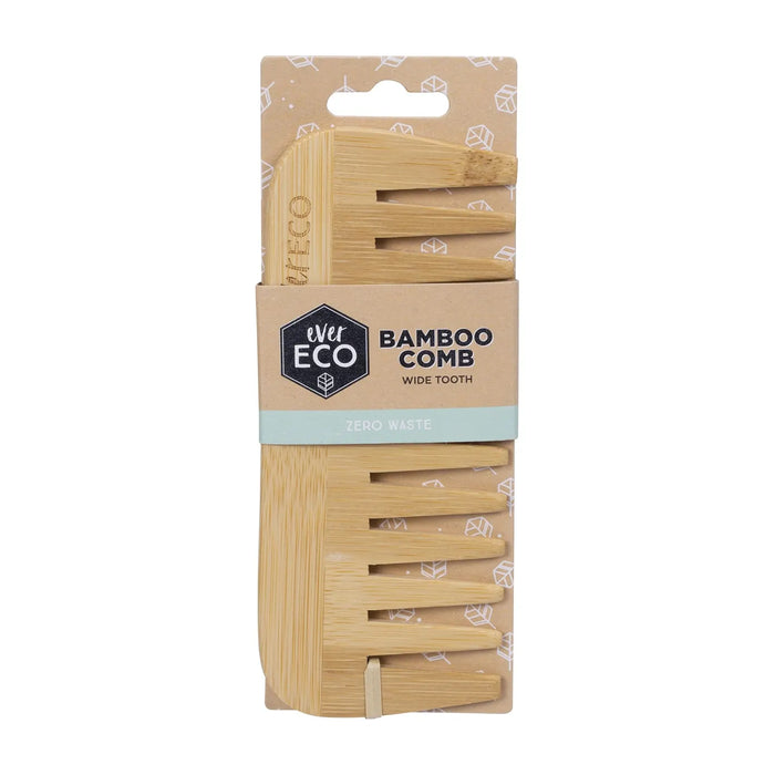 Ever Eco Bamboo Comb Wide Tooth Wicked NRG