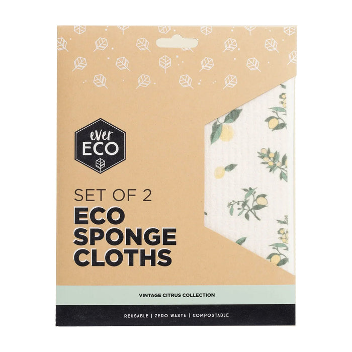 Ever Eco Eco Sponge Cloths Vintage Citrus Collection 2pk ab Wicked Energy.jpg