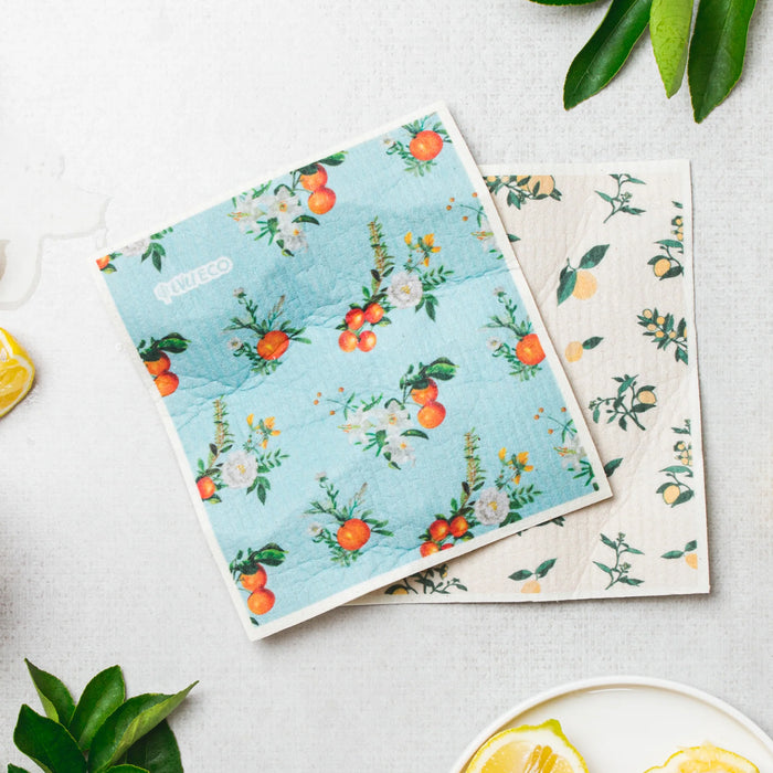 Ever Eco Eco Sponge Cloths Vintage Citrus Collection 2pk Wicked Energy.jpg