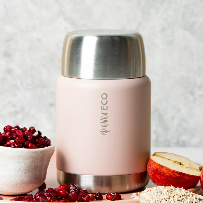 Ever Eco Insulated Food Jar 500ml Rose Wicked Energy