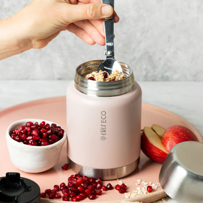 Ever Eco Insulated Food Jar 500ml Rose a Wicked Energy