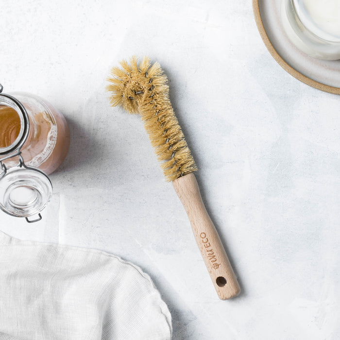 Ever Eco Pot Bottle Brush Bamboo Handle, Sisal Bristles  Wicked NRG