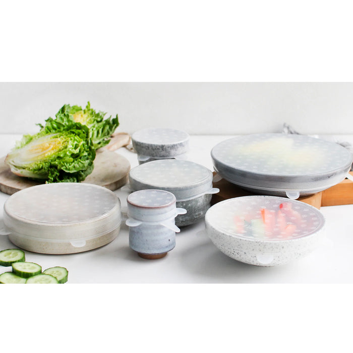 Ever Eco Silicone Food Covers Set of 6 Reusable a Wicked NRG