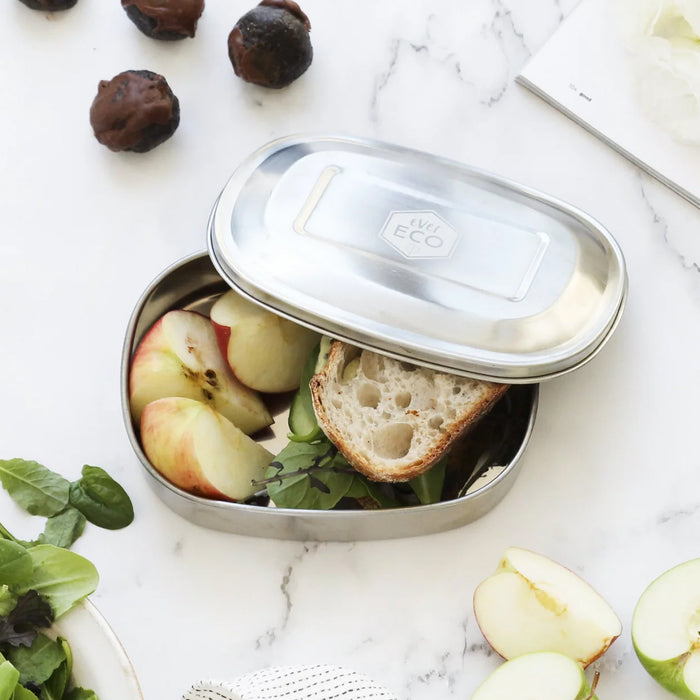 Ever Eco Stainless Steel Bento Snack Box 1 Compartments 580ml a Wicked NRG