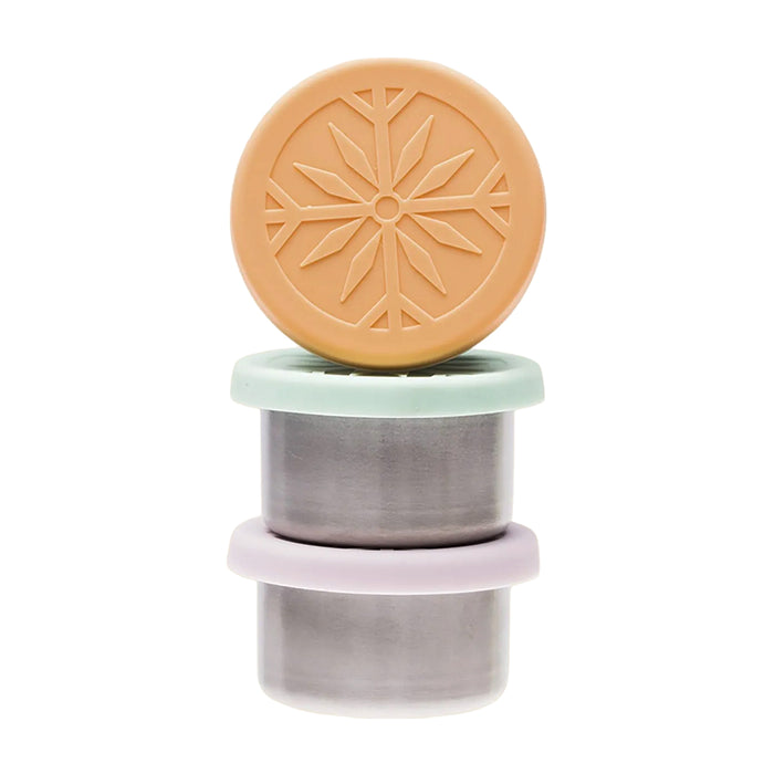 Ever Eco Stainless Steel Mini Containers Spring Pastel 3pk a Wicked NRG